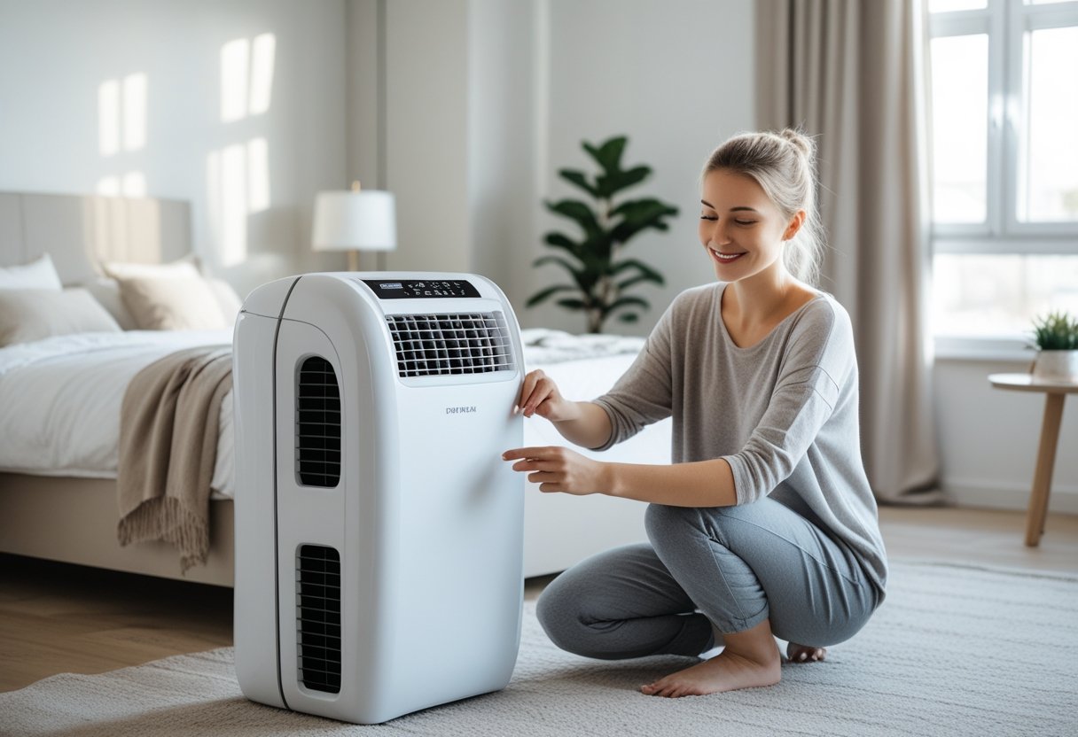 Sådan skaber du det perfekte soveværelse med en bærbar aircondition enhed